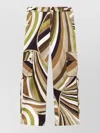 Pucci Shorts Cotton Canvas Belt Loops Cargo In Multi