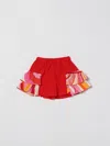 Pucci ショートパンツ  ボーイ カラー レッド In Red