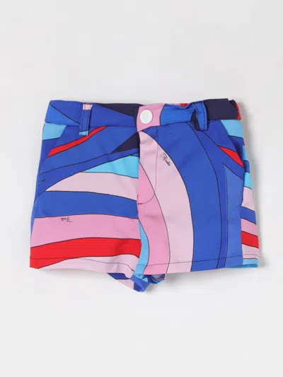 Pucci Babies' Shorts  Kids Color Blue
