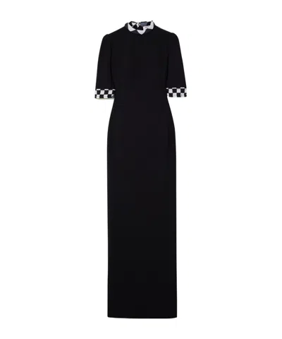 Pucci Short-sleeved Dress In Black