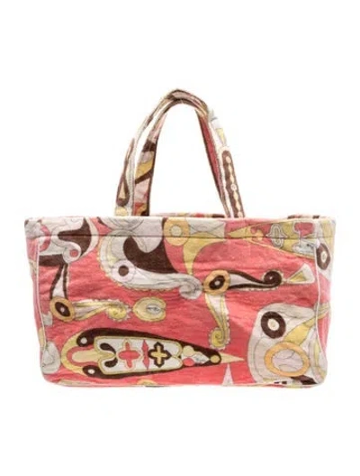Pre-owned Pucci Shoulder Bag In Neutral