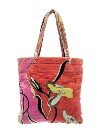 Pre-owned Pucci Shoulder Bag In Pink