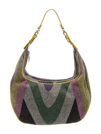Pre-owned Pucci Shoulder Bag In Yellow