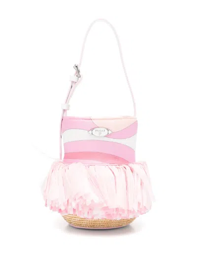 Pucci Silk Bucket Bag