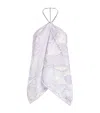 Pucci Silk Chain-tie Top In Purple