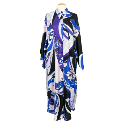 Pre-owned Pucci Silk Dress In Purple