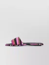 Pucci Silk Yummy Slides In Black