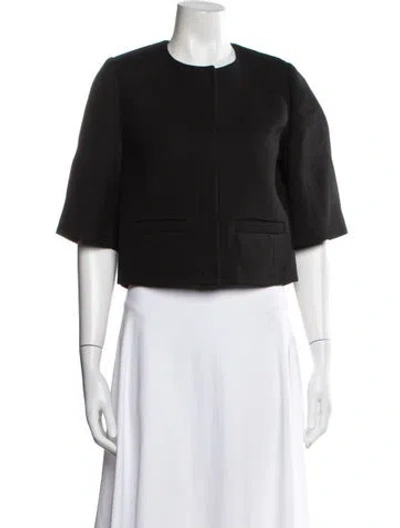 Pre-owned Pucci Silk Jacket In Black