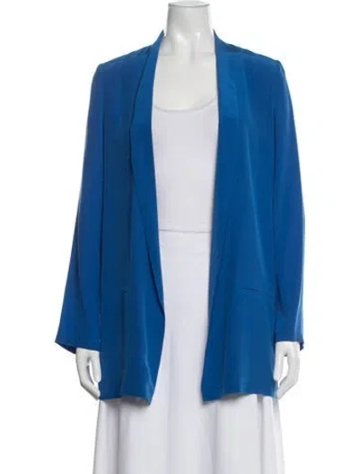 Pre-owned Pucci Silk Jacket In Blue