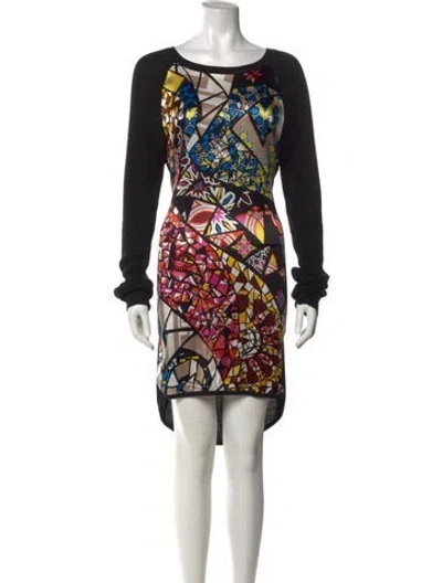 Pre-owned Pucci Silk Knee-length Dress