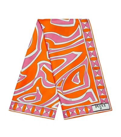 Pucci Silk Labirinto Scarf