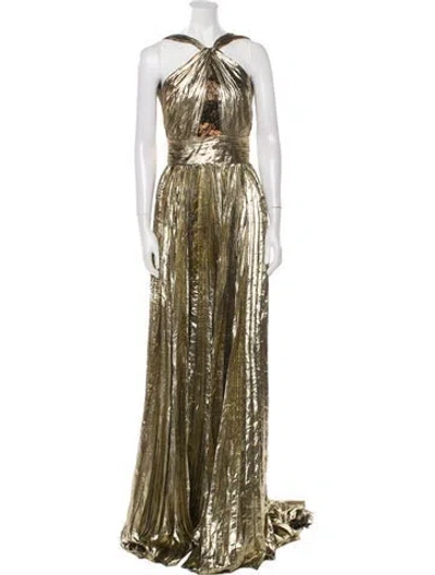 Pre-owned Pucci Silk Long Dress