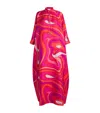 Pucci Silk Marmo Print Kaftan