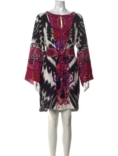 Pre-owned Pucci Silk Mini Dress In Pink