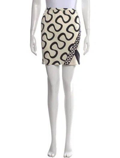 Pre-owned Pucci Silk Mini Skirt