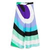 Pucci Iris Macro Trousers Clothing In Blue