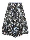 Pucci Silk Pants In Black