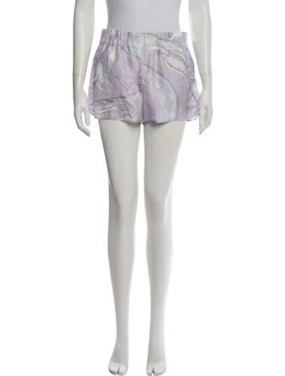 Pre-owned Pucci Silk Printed Pajamas In White
