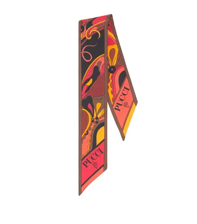 Pucci Silk Printed Scarf