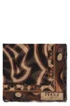 Pucci Geometric-pattern Silk Scarf In Brown