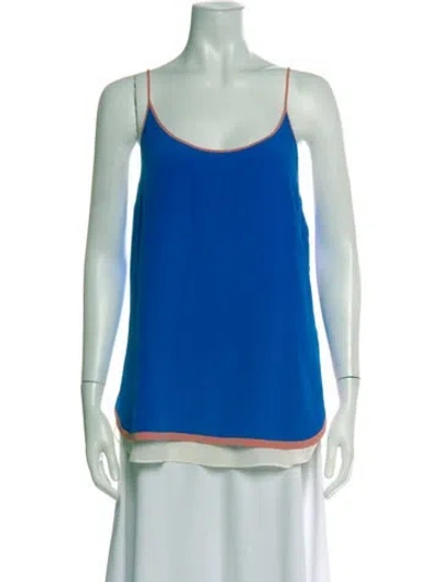 Pre-owned Pucci Silk Printed Top In Multi