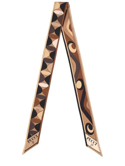 PUCCI PUCCI SILK SCARF