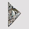 Pucci Silk Scarf Triangle Shape Geometric Pattern In Multi