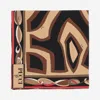 Pucci Silk Scarf With Maze Print In Multi