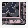 Pucci Silk Scarf With Print In Black