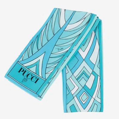 PUCCI SILK SCARF WITH PRINT