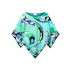 Pucci Draped Asymmetric Hem Blouse With Colorful Print
