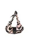 Pucci Silk Shoulder Bag In Black
