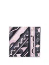 Pucci Graphic Lightweight Rectangular Scarf Design In Multi