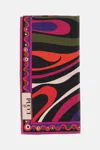Pucci Abstract-print Silk Foulard Accessories In Multi
