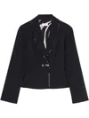 Pucci Single-breasted Blazer In Black