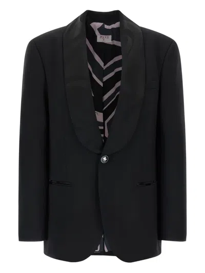 PUCCI SINGLE-BREASTED BUTTONED BLAZER