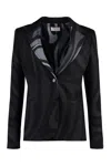 PUCCI PUCCI SINGLE-BREASTED TWO-BUTTON BLAZER