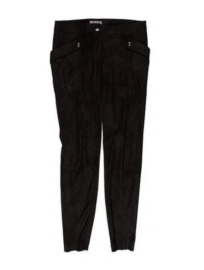 Pre-owned Pucci Skinny Leg Pants In Black