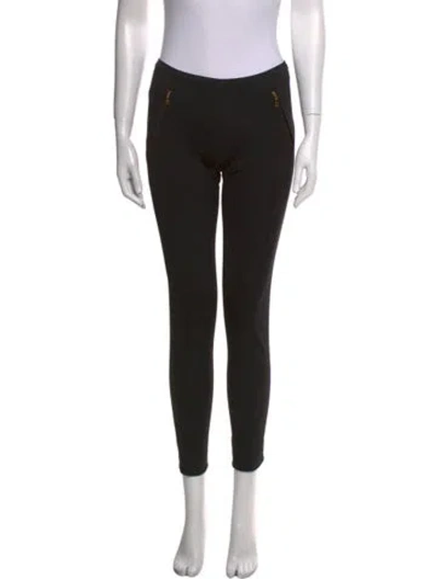 Pre-owned Pucci Skinny Leg Pants In Black