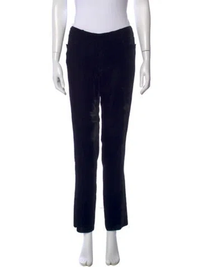 Pre-owned Pucci Skinny Leg Pants In Black