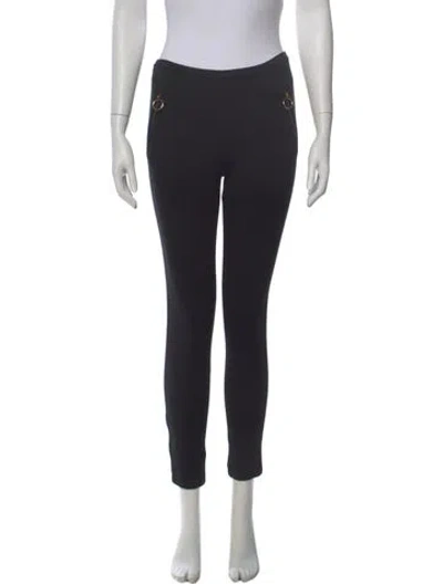 Pre-owned Pucci Skinny Leg Pants In Black