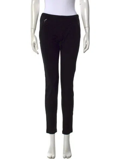 Pre-owned Pucci Skinny Leg Pants In Black