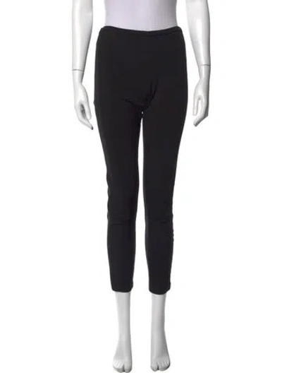 Pre-owned Pucci Skinny Leg Pants In Black