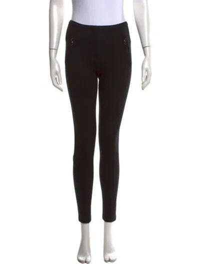 Pre-owned Pucci Skinny Leg Pants In Black