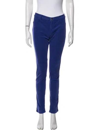 Pre-owned Pucci Skinny Leg Pants In Blue
