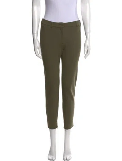 Pre-owned Pucci Skinny Leg Pants In Green