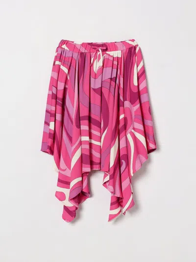 Pucci Skirt Kids In Pink