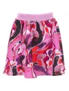 Pucci Patterned Skirt In Pink