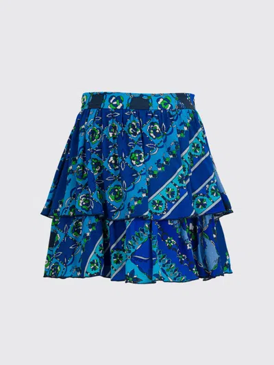 Pucci Skirt  Kids Color Blue
