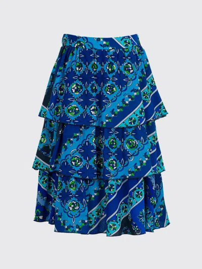 Pucci Skirt  Kids Color Blue